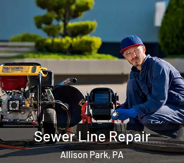  Sewer Line Repair Allison Park, PA