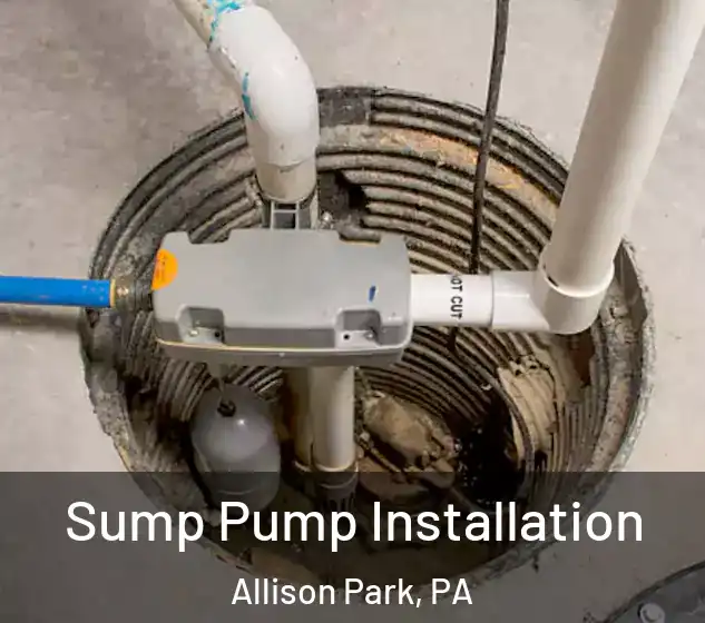  Sump Pump Installation Allison Park, PA