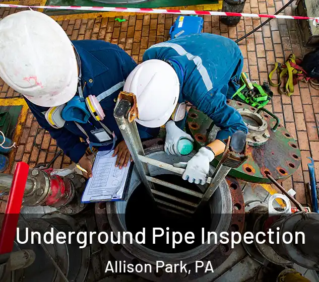  Underground Pipe Inspection Allison Park, PA